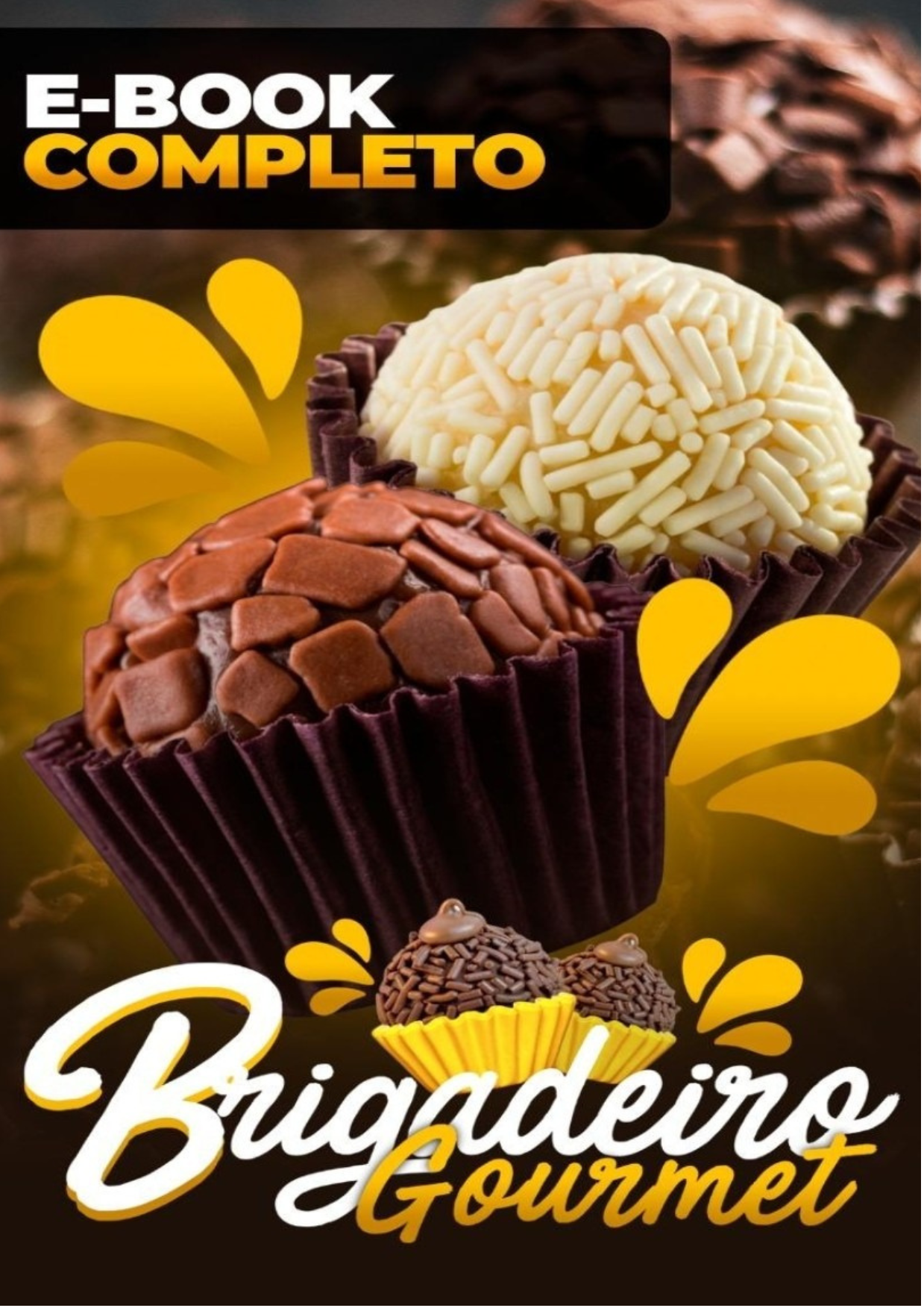 Capa do e-book Brigadeiro Gourmet